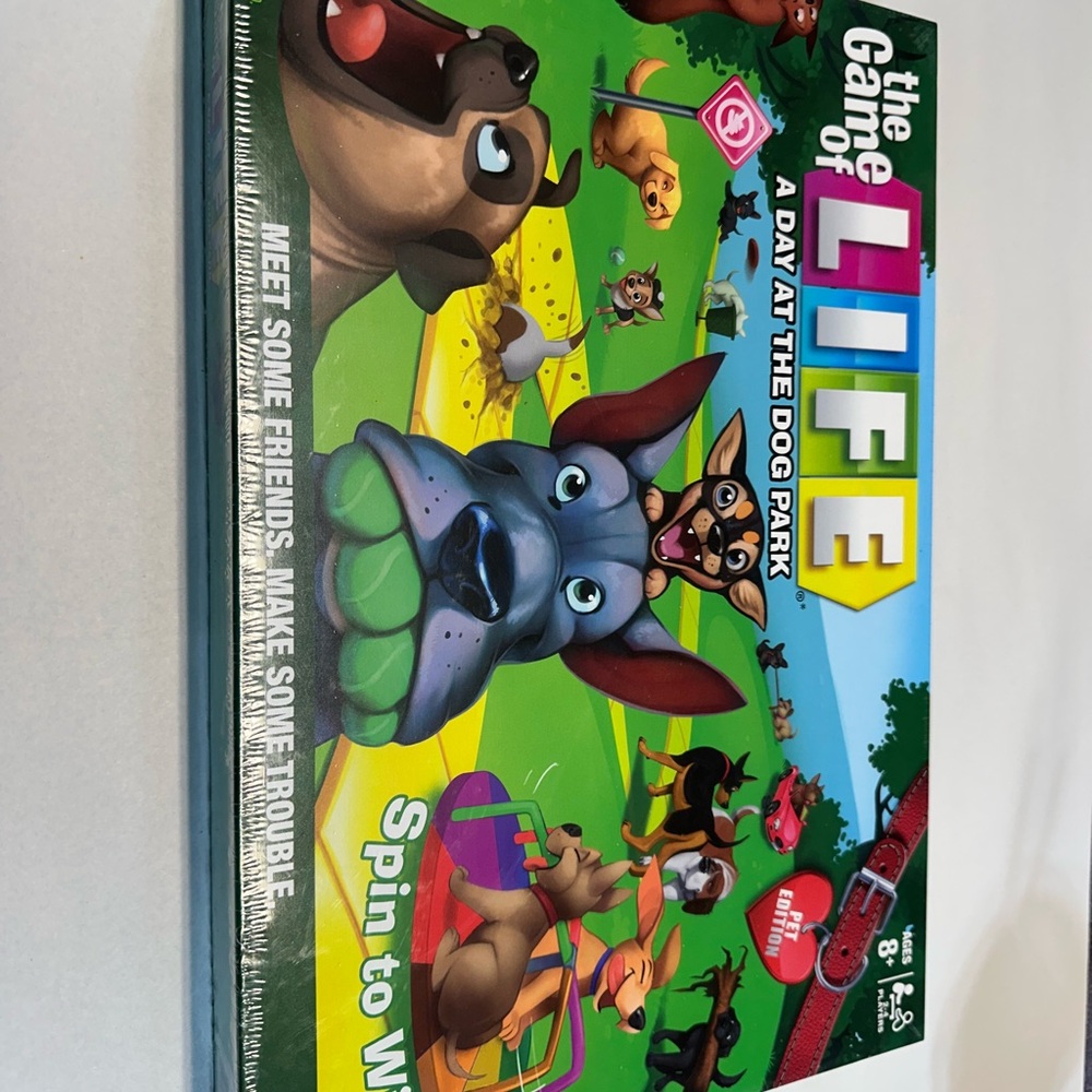 The Game of Life: A Day at the Dog Park Board Game